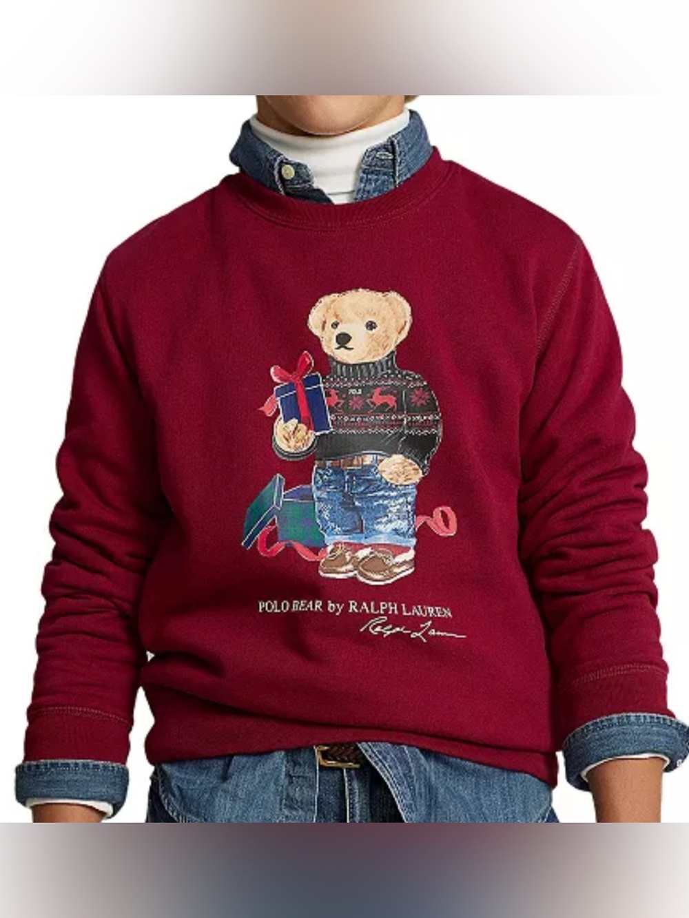 Polo Ralph Lauren Fleece Sweatshirt 
Size 5